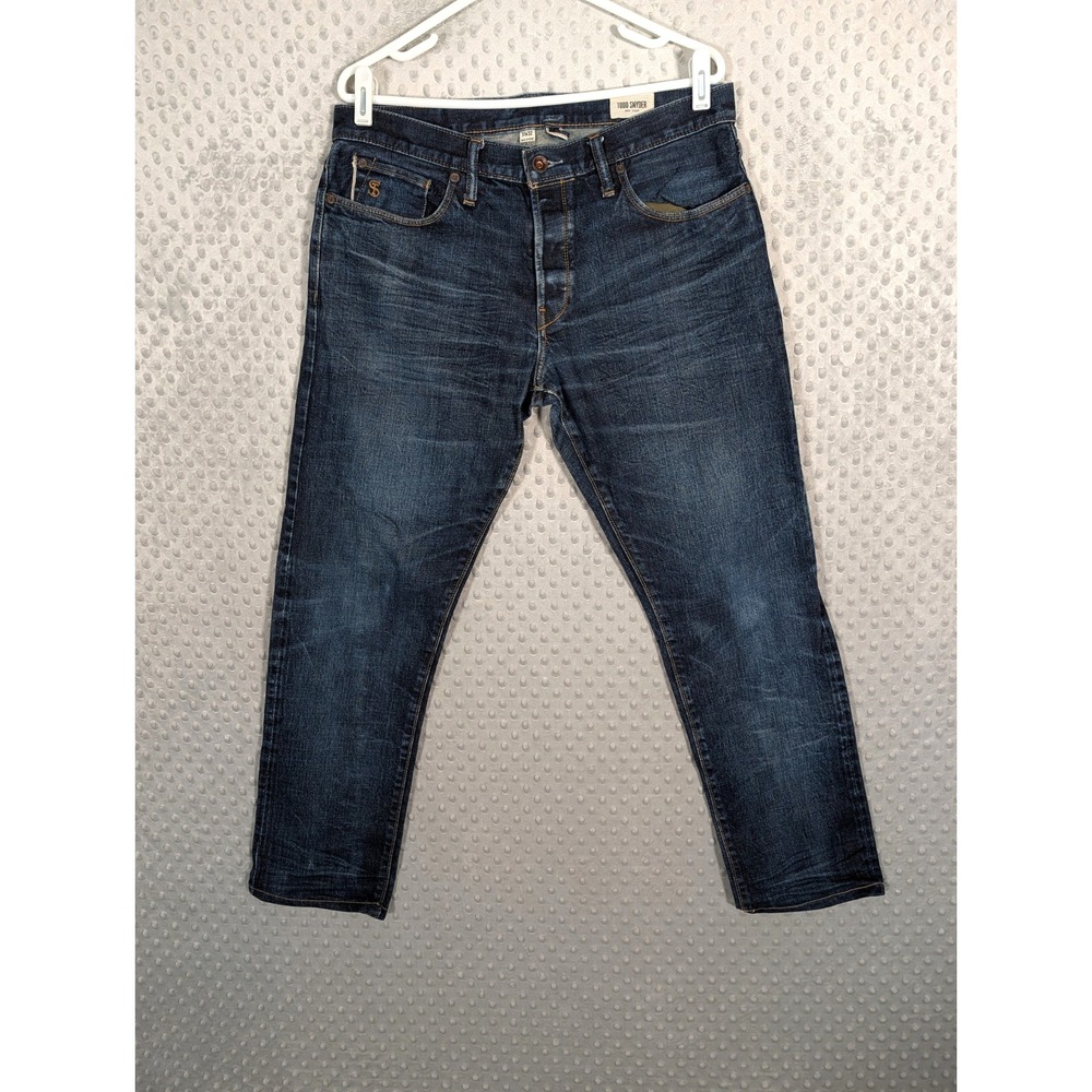 Todd Snyder Japanese Selvedge Jeans Men's 31x29* Slim Fit Button Fly Stretch